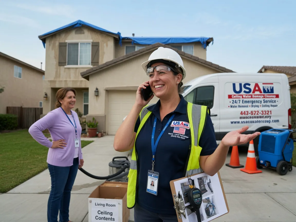 Ceiling Water Damage Restoration Jackson, WI FAQs